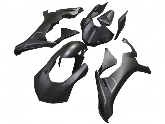 2020-2025 Yamaha YZF 1000 R1 Motorcycle Fairings - Matte Black Silver UK
