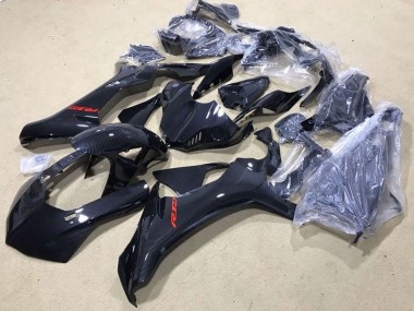 Custom 2020-2025 Yamaha YZF 1000 R1 Motorcycle Fairing - Faux Carbon Fiber Red UK