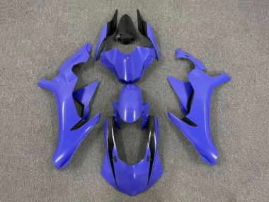 Custom 2020-2025 Yamaha YZF 1000 R1 Motorcycle Fairings - Blue Glossy Black UK