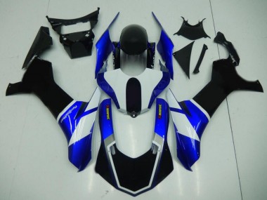 Custom 2020-2025 Yamaha YZF 1000 R1 Motorcycle Fairings - Blue White Black UK