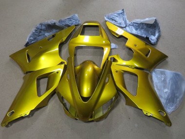 Custom 1998-1999 Yamaha YZF 1000 R1 Motorcycle Fairings - Gold UK