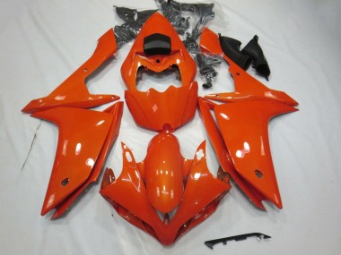 Custom 2007-2008 Yamaha YZF 1000 R1 Motorcycle Fairings - Orange UK