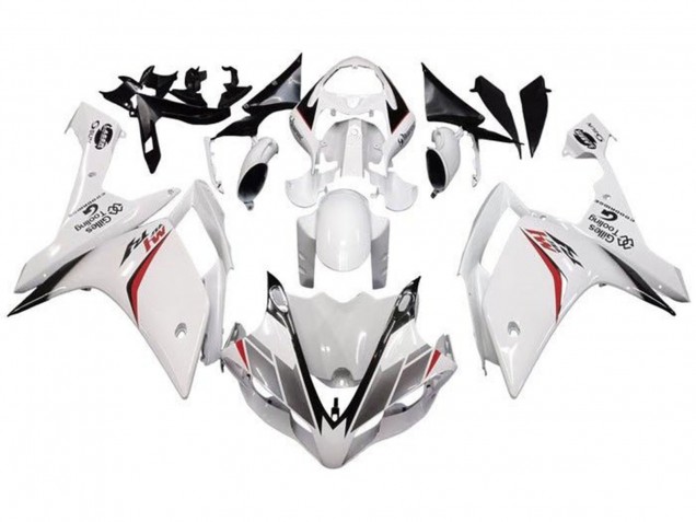 2007-2008 Yamaha YZF 1000 R1 Motorcycle Fairing - White Red Black Stripe UK
