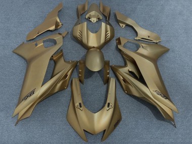 Custom 2017-2025 Yamaha YZF R6 Motorcycle Fairings - Matte Gold UK