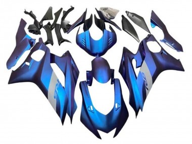 Custom 2017-2025 Yamaha YZF R6 Motorcycle Fairings - Matte Chameleon Blue Purple UK