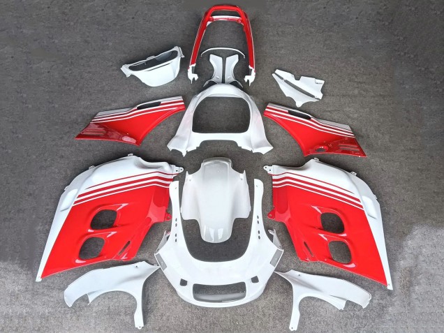 1987-1988 Honda CBR1000F Hurricane Motorcycle Fairings - White Red UK