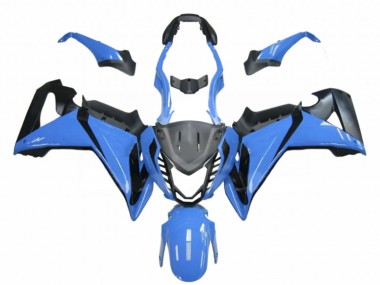 Custom 2014-2016 Honda CBR650F Motorcycle Fairings - Sky Blue Black UK