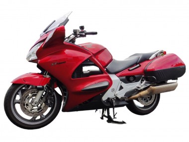 Custom 2002-2016 Honda ST1300 Motorcycle Fairings - Red UK