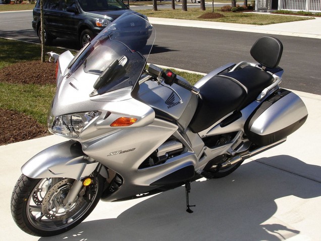 2002-2016 Honda ST1300 Motorcycle Fairing - Silver Matte Black UK