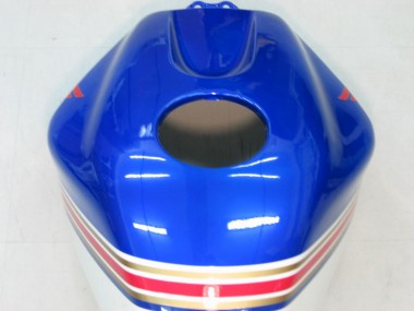 Custom 2005-2006 Honda CBR600RR Motorcycle Fairings - Blue White Yellow Rothmans UK