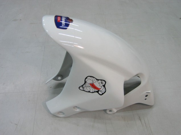 2005-2006 Honda CBR600RR Motorcycle Fairings - Blue White Yellow Rothmans UK
