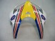 2005-2006 Honda CBR600RR Motorcycle Fairings - Blue White Yellow Rothmans UK