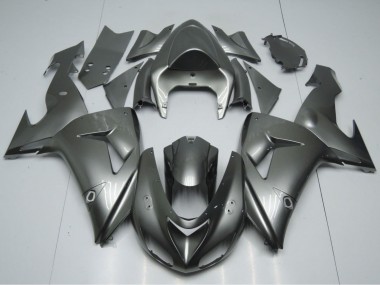 Custom 2006-2007 Kawasaki ZX10R Motorcycle Fairings - Glossy Grey UK