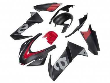 Custom 2020-2024 Aprilia RS660 Motorcycle Fairings - Black Red UK