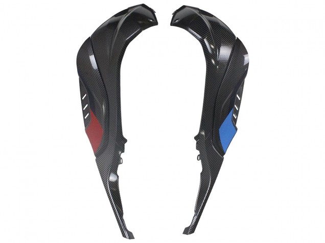 2023-2024 BMW S1000RR Motorcycle Fairings - Blue Red Carbon Fiber UK