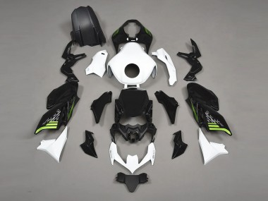 Custom 2020-2024 Kawasaki Z900 Motorcycle Fairings - Black White UK