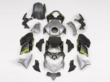 Custom 2020-2024 Kawasaki Z900 Motorcycle Fairings - Black Silver UK