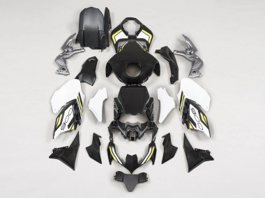 Custom 2020-2024 Kawasaki Z900 Motorcycle Fairings - Black White Yellow UK