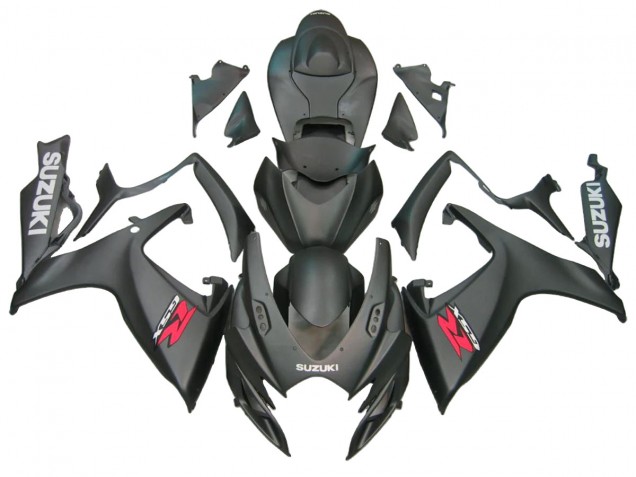 2006-2007 Suzuki GSXR 600/750 Motorcycle Fairings - Matte Black UK