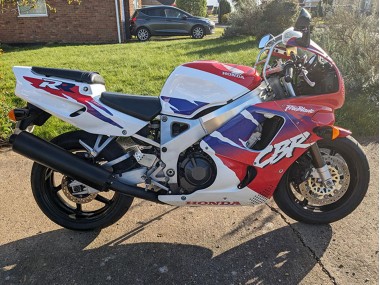 Custom 1994-1995 Honda CBR900RR 893 Motorcycle Fairings - Red Blue White UK