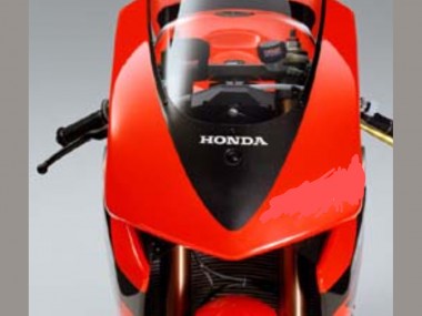 Custom 2003-2004 Honda CBR600RR Bike Fairings - Red Glossy Black UK