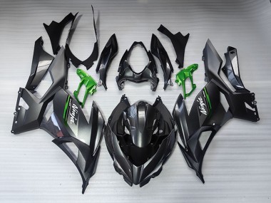 Custom 2018-2024 Kawasaki EX400 Motorcycle Fairings - Glossy Black Matte Black Green White UK