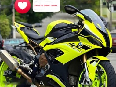 Custom 2019-2022 BMW S1000RR Motorcycle Fairings - Lemon Yellow UK