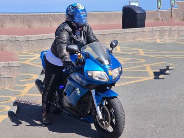 Custom 2003-2013 Suzuki SV650S Motorcycle Fairings - Blue UK