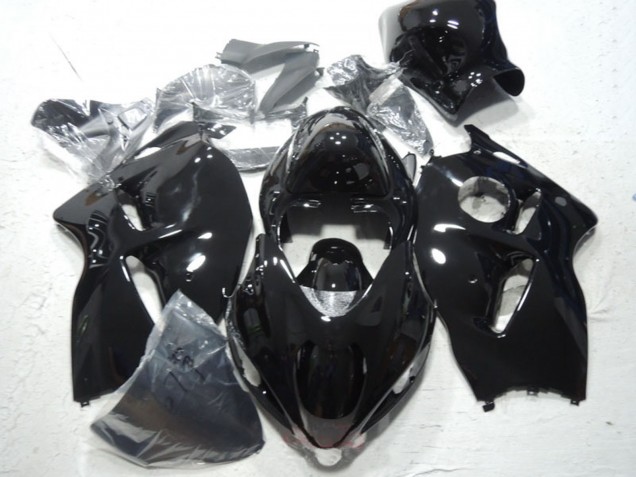 1996-2007 Suzuki GSXR 1300 Hayabusa Motorcycle Fairings - Glossy Black UK