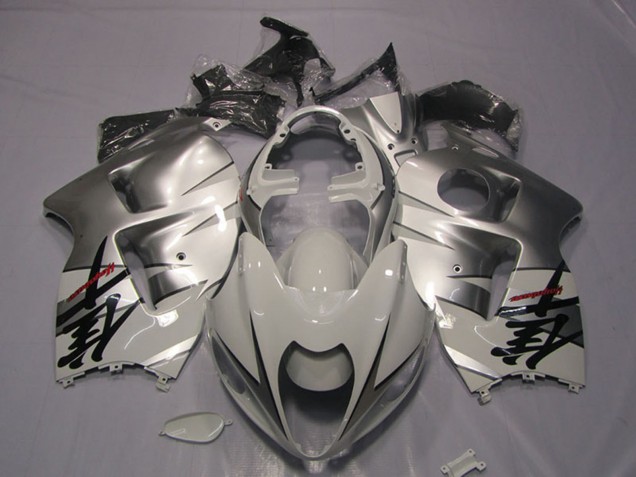 1996-2007 Suzuki GSXR 1300 Hayabusa Motorcycle Fairings - Silver UK