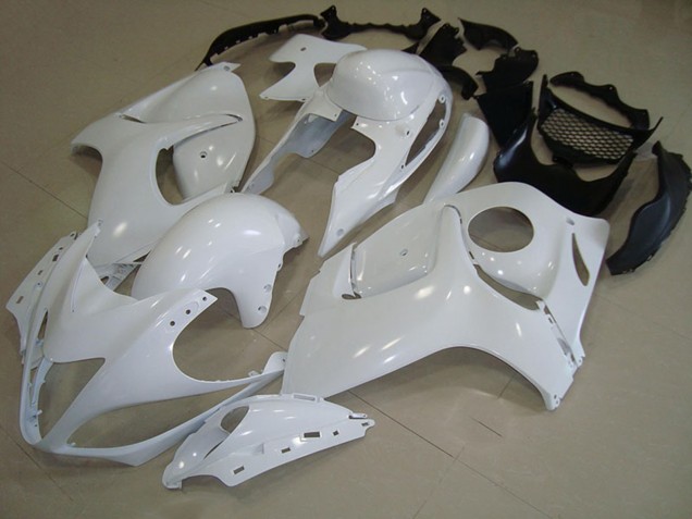 1996-2007 Suzuki GSXR 1300 Hayabusa Motorcycle Fairings - White UK