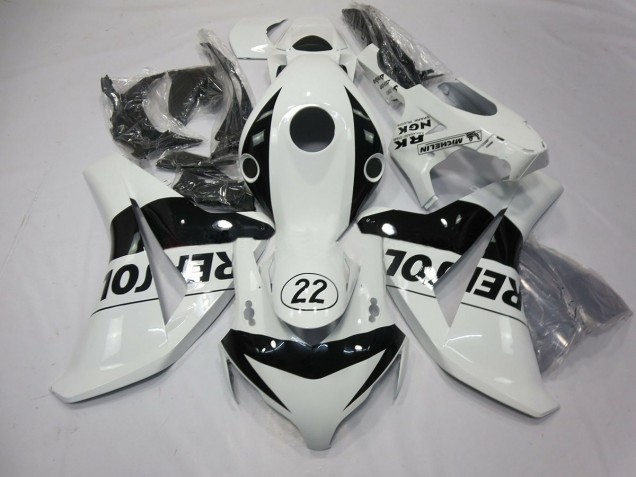 22 Repsol White 2008-2011 CBR1000RR Motorcycle Fairings 22 Repsol White 2008-2011 CBR1000RR Motorcycle Fairings