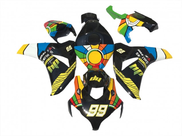 99 Multi Color 2008-2011 CBR1000RR Motorcycle Fairings 99 Multi Color 2008-2011 CBR1000RR Motorcycle Fairings