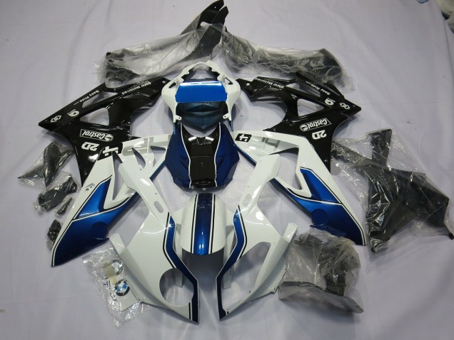 Alien Blue and White 2009-2014 S1000RR Motorcycle Fairings Alien Blue and White 2009-2014 S1000RR Motorcycle Fairings