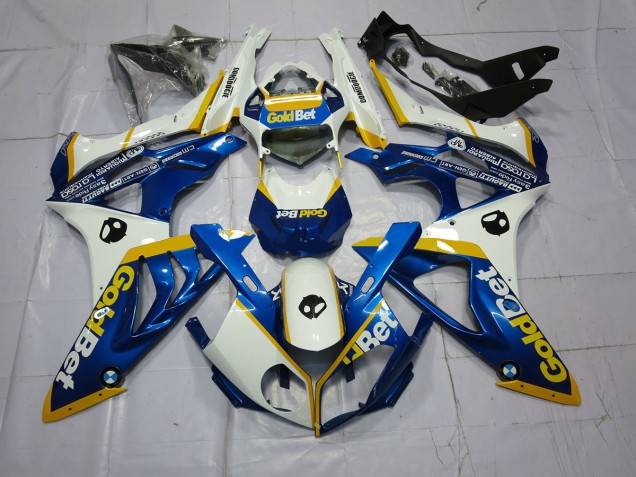 Alien Blue and White 2009-2014 S1000RR Motorcycle Fairings Alien Blue and White 2009-2014 S1000RR Motorcycle Fairings