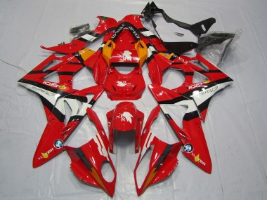 Alien Blue and White 2009-2014 S1000RR Motorcycle Fairings