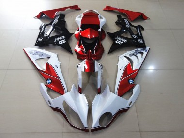 Alien Blue and White 2009-2014 S1000RR Motorcycle Fairings