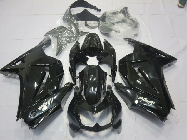 Black Gloss 2008-2012 Ninja 250 Motorcycle Fairings Black Gloss 2008-2012 Ninja 250 Motorcycle Fairings