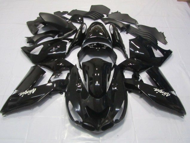 Black Ninja 2006-2011 ZX14R Motorcycle Fairings Black Ninja 2006-2011 ZX14R Motorcycle Fairings