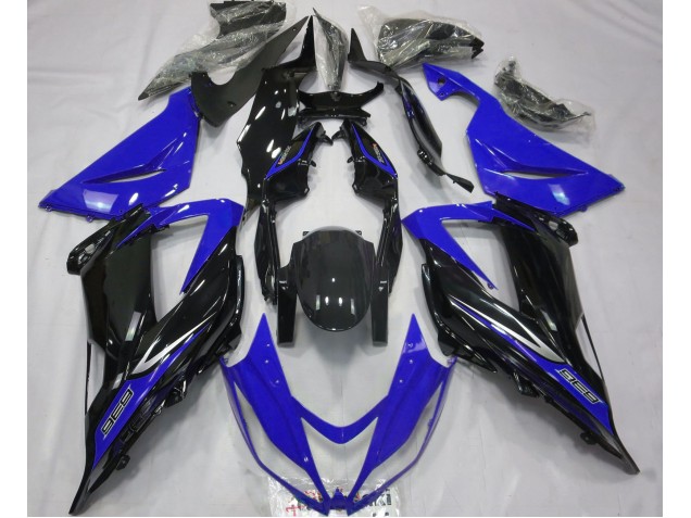 Black and Blue 2013-2018 ZX6R Motorcycle Fairings Black and Blue 2013-2018 ZX6R Motorcycle Fairings