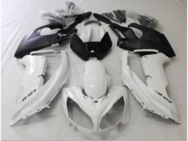 Black and White 2012-2016 Ninja 650R Motorcycle Fairings Black and White 2012-2016 Ninja 650R Motorcycle Fairings