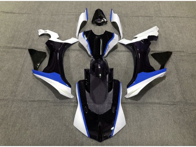 Blue Black and White 2015-2019 R1 Motorcycle Fairings Blue Black and White 2015-2019 R1 Motorcycle Fairings