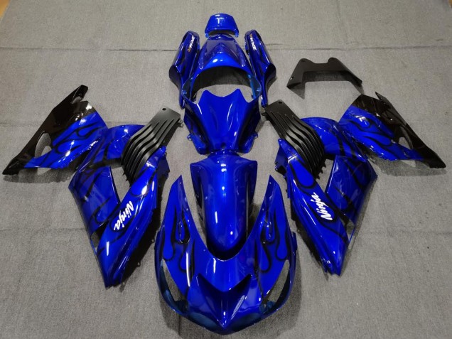Blue Gloss 2006-2011 ZX14R Motorcycle Fairings Blue Gloss 2006-2011 ZX14R Motorcycle Fairings