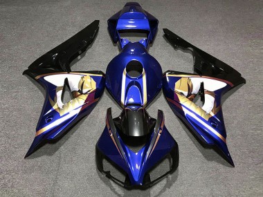 Blue & Gold 2006-2007 CBR1000RR Motorcycle Fairings