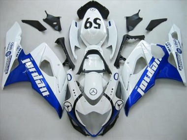Blue Jordan 2005-2006 GSXR 1000 Motorcycle Fairings