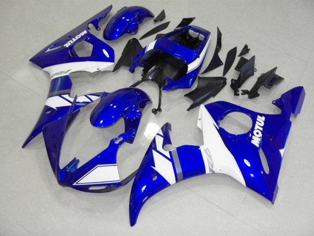 Blue Motul 2005 R6 Motorcycle Fairings Blue Motul 2005 R6 Motorcycle Fairings