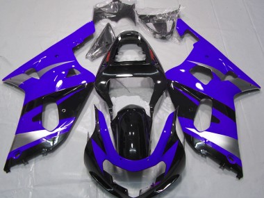 Blue OEM Style 2001-2003 GSXR 600-750 Motorcycle Fairings