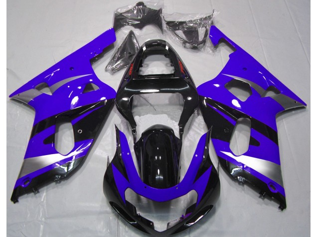 Blue OEM Style 2001-2003 GSXR 600-750 Motorcycle Fairings Blue OEM Style 2001-2003 GSXR 600-750 Motorcycle Fairings