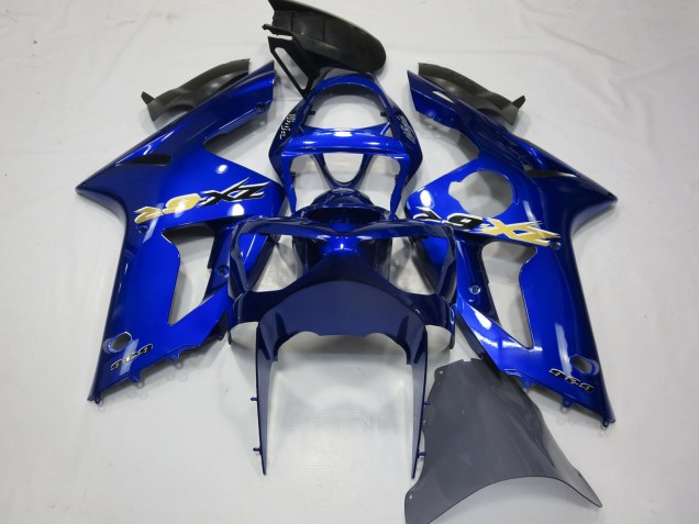 Blue OEM Style 2003-2004 ZX6R Motorcycle Fairings Blue OEM Style 2003-2004 ZX6R Motorcycle Fairings