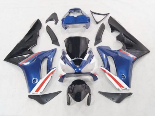 Blue / Red and White 2006-2008 Daytona 675 Motorcycle Fairings Blue / Red and White 2006-2008 Daytona 675 Motorcycle Fairings